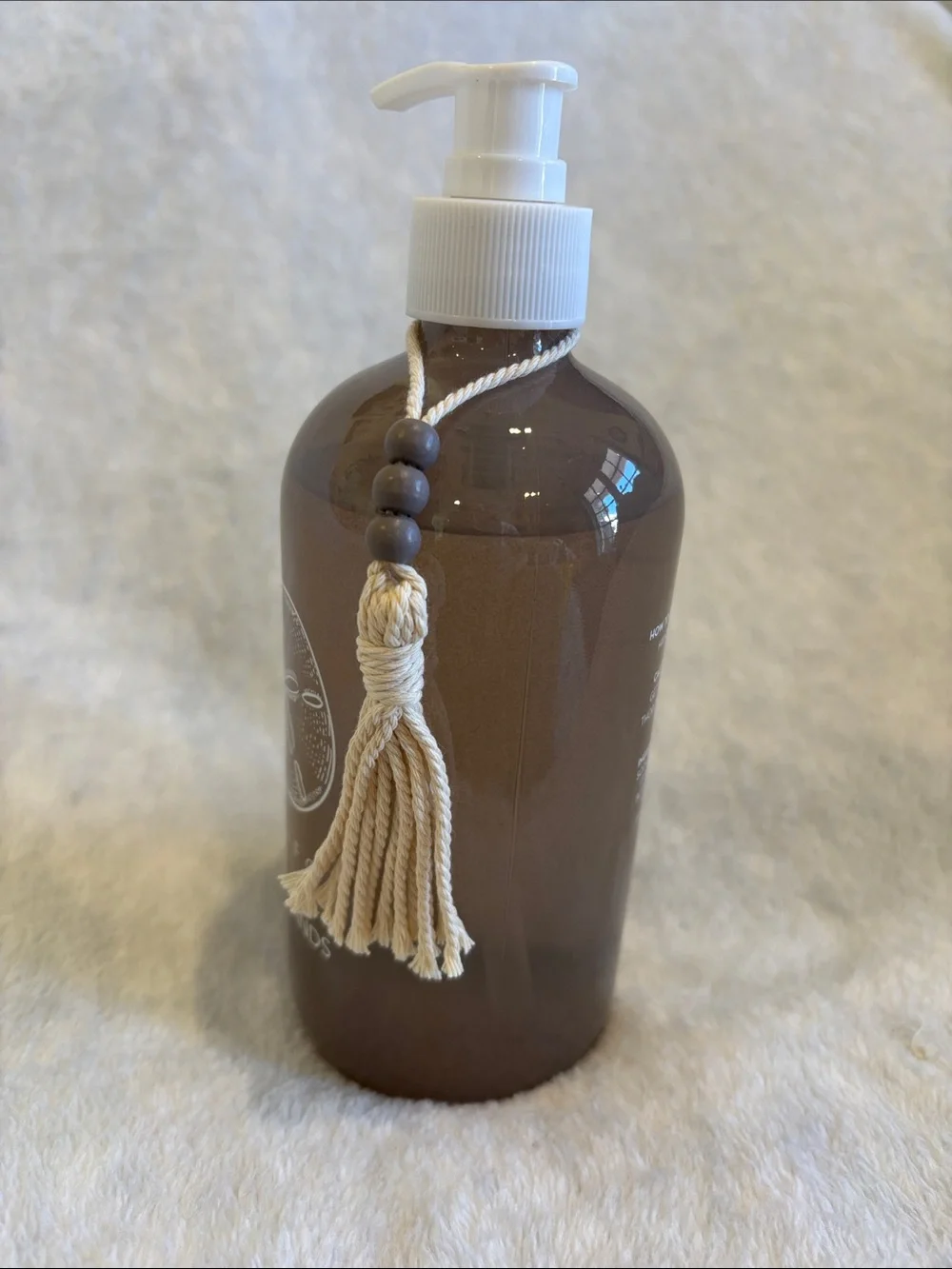 Sand + Fog Scented Vanilla Sands Hand Wash NWT 15.7oz Glass Pump
